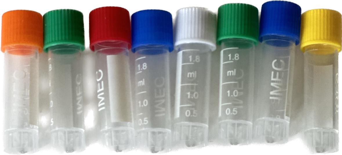 Nose Work Scent tubes. Pose med 5 stk. 2ml.