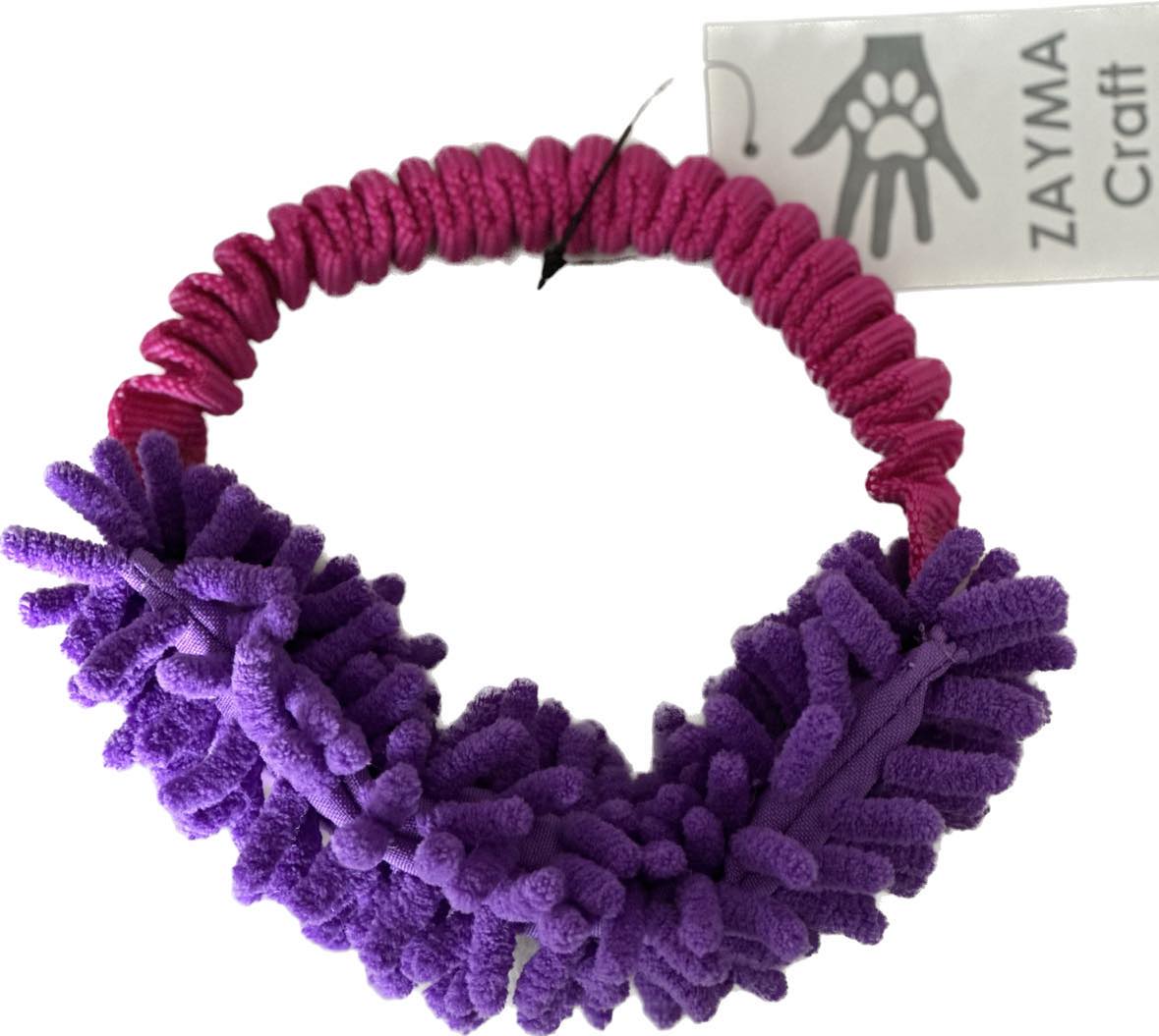 Zayma Craft Mop Tug Toy Ring -Trækkelegetøj til hunde