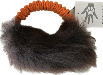 Zayma Craft sheepskin tug toy ring