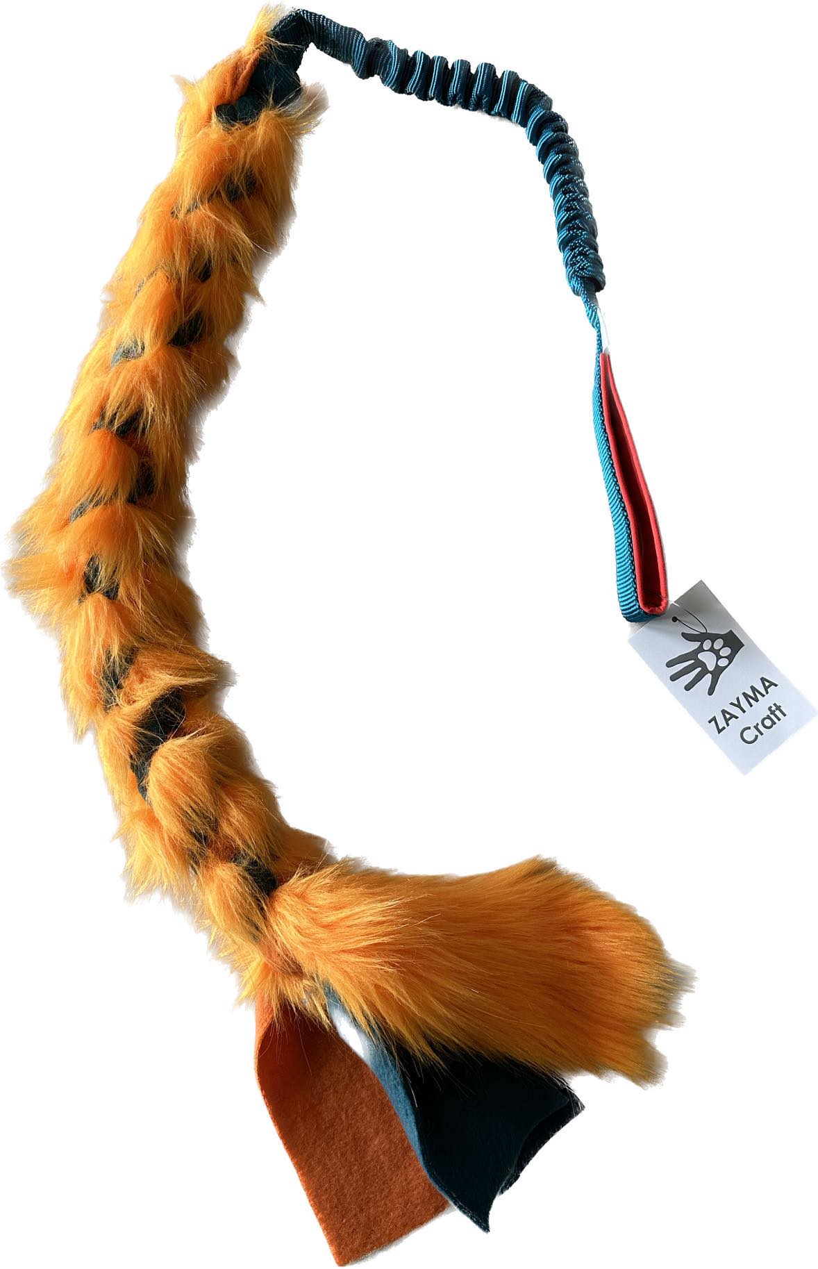 Zayma Craft bungee fur and fleece toy