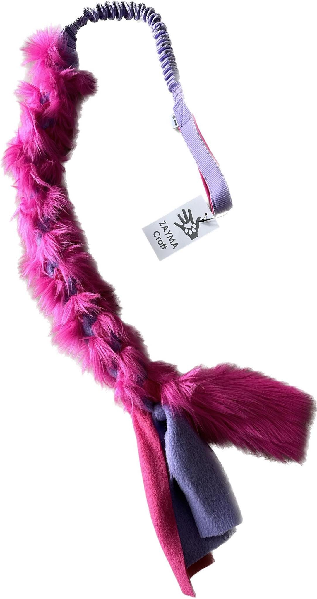 Zayma Craft bungee fur and fleece toy