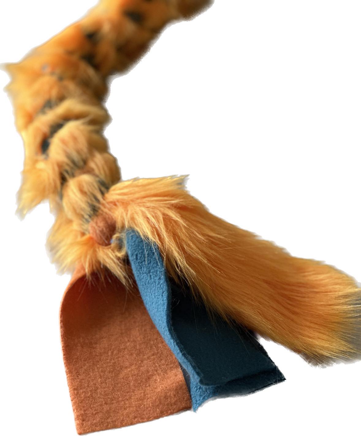 Zayma Craft bungee fur and fleece toy