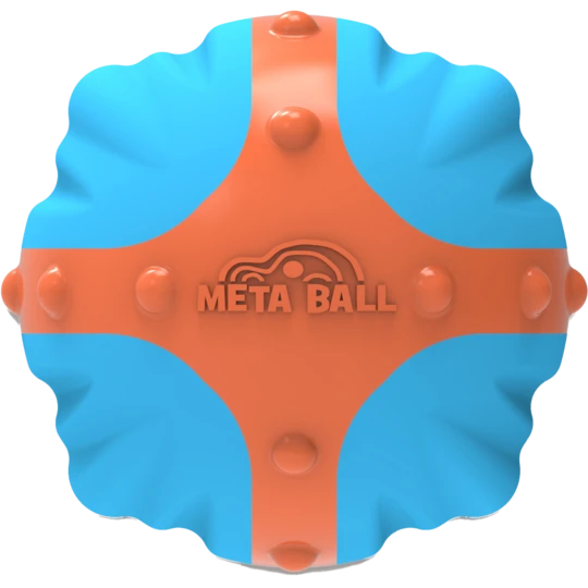 AFP X-Bounce Ball  - Bold med piv Ø 6 cm - Hundelegetøj