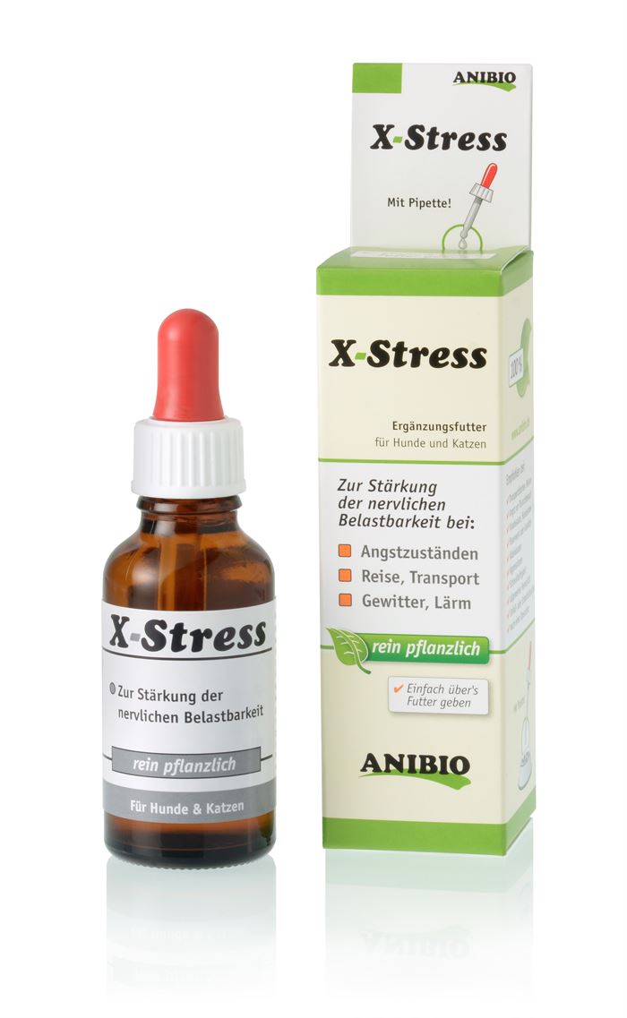 ANIBIO X-Stress 30ml - Hjælp til stressede situationer