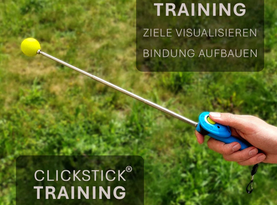 ASCO ClickStick - Klikker og targetstik i en - Hundetræning