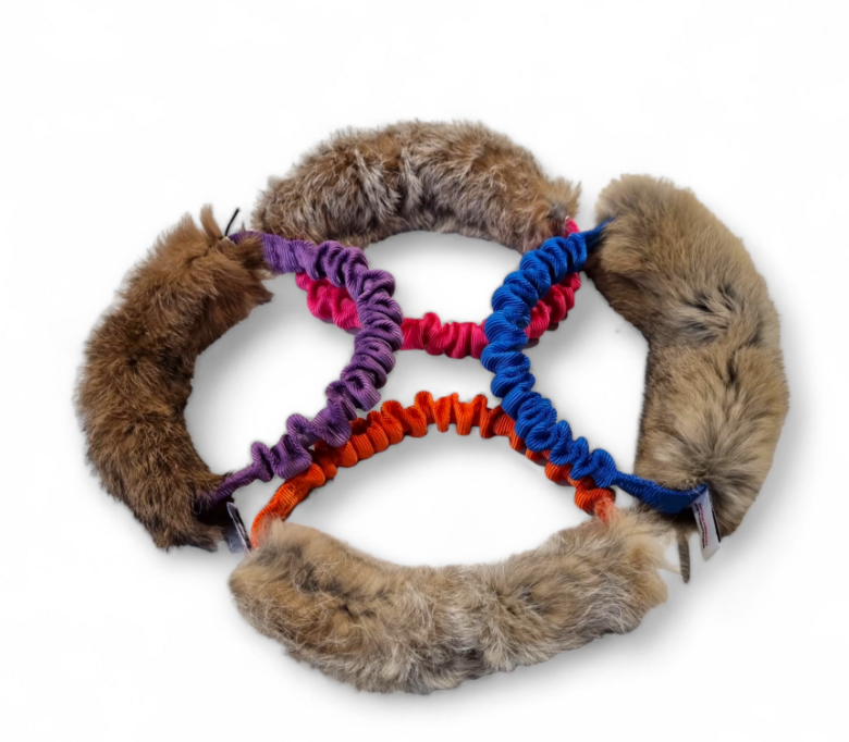 Agilitoy Rabbinity Bungee Ring - ægte kaninpels