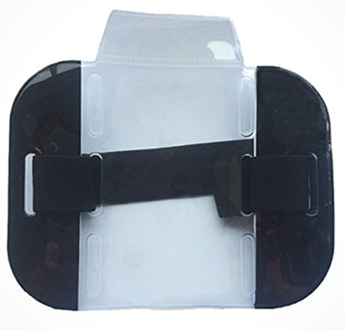 Armbind til Startnummer - Praktisk nummerholder.