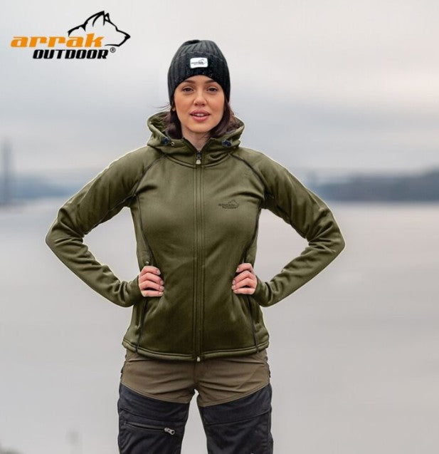 Arrak Outdoor Power Fleece Oliven.