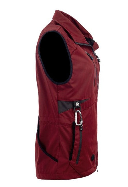 Arrak Outdoor Acadia Softshell Vest - Hundetræningsvest - RØD