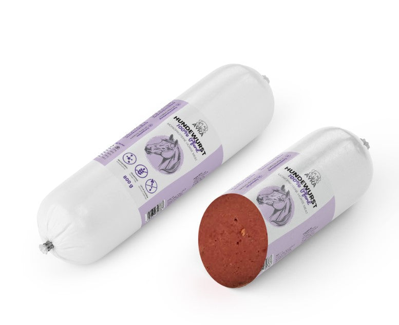 AYKA Godbidspølse 200g- 100% muskelkød