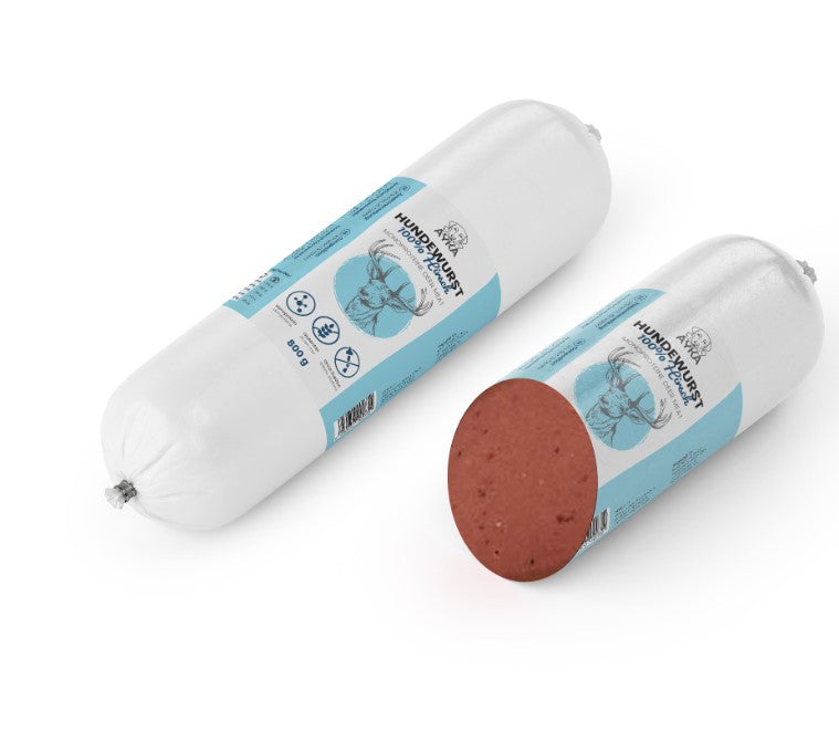AYKA Godbidspølse 200g- 100% muskelkød
