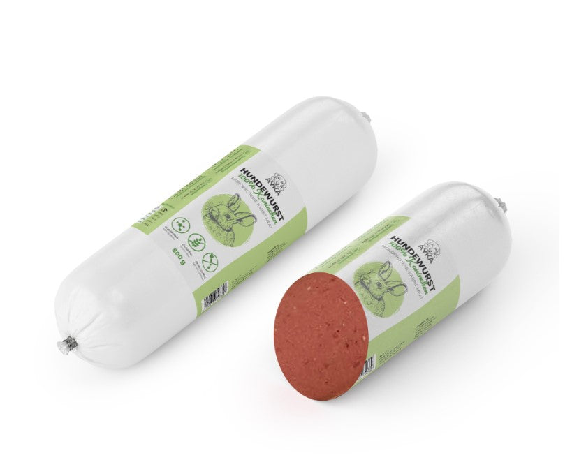 AYKA Godbidspølse 200g- 100% muskelkød