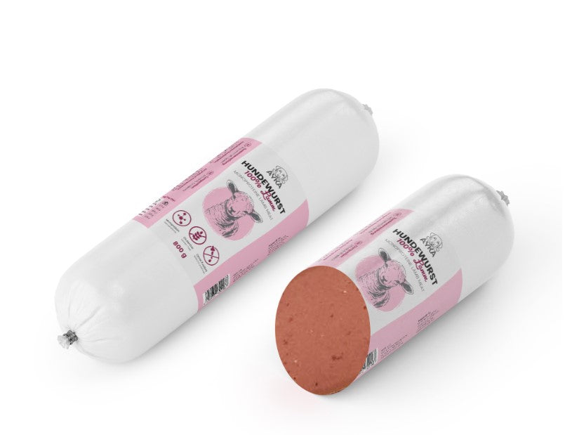 AYKA Godbidspølse 200g- 100% muskelkød