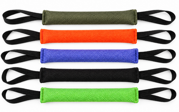 Nylon TUG Bidepølse 2,5 × 30 cm | Hundetræning