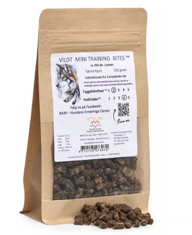 Carnitreats Vildt mini training bites - sund belønning