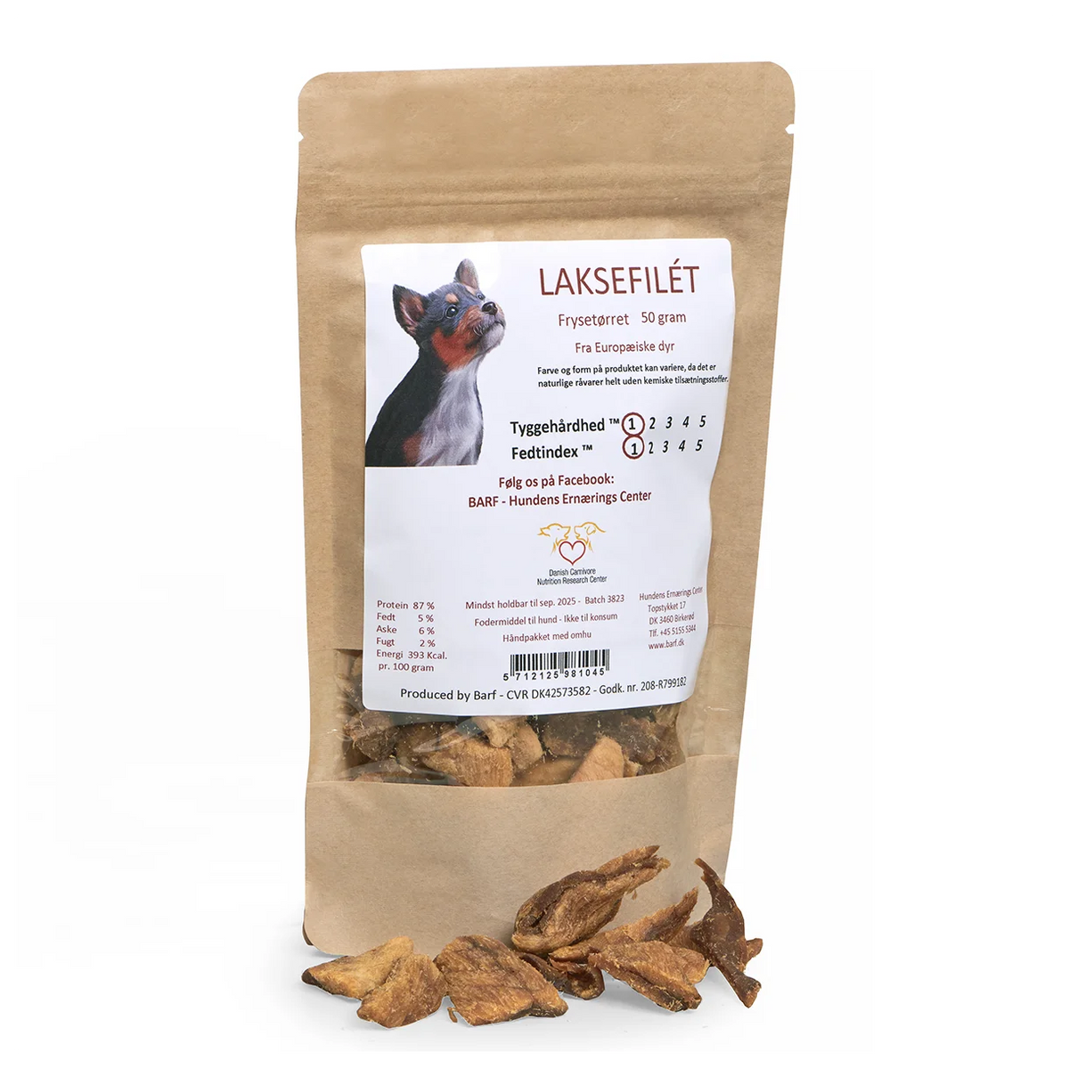 Carnitreats Laksefilet - Frysetørret