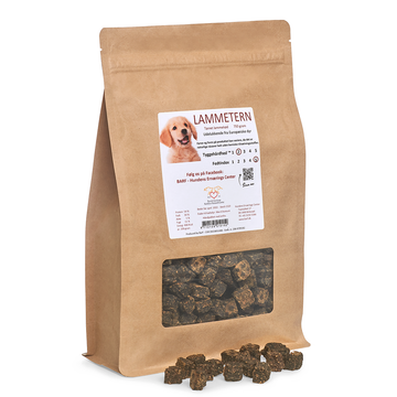 Carnitreats Lamme tern 250g - 100% naturlige snacks
