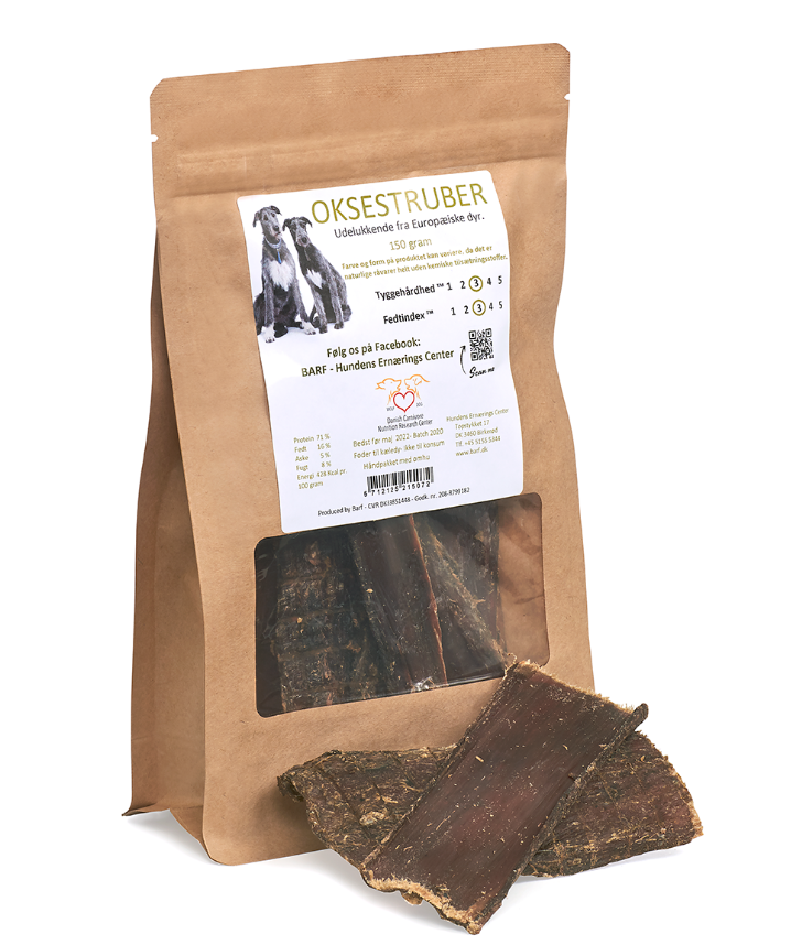 Carnitreats Oksestruber -100% naturlig snack