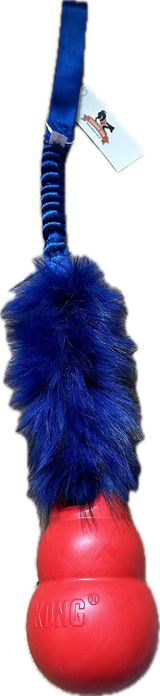 Doggie-Zen Bungee Fake Fur Tug L Bounzer - Legetøj til hundetræning