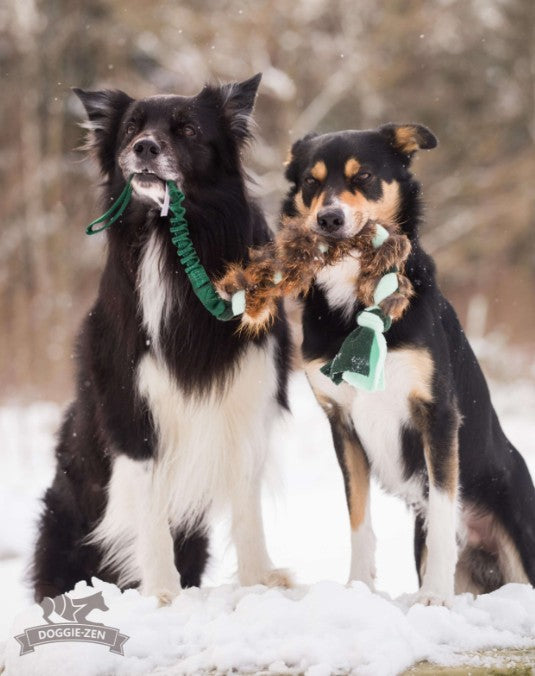 Doggie-Zen fleece og rævepels -  Legetøj til hundetræning