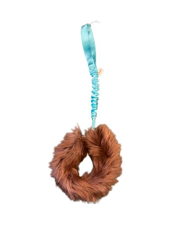 Doggie-Zen Kampring med ægte lammepels