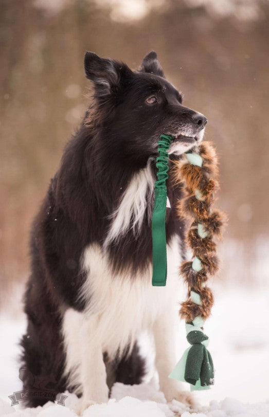 Doggie-Zen fleece og rævepels -  Legetøj til hundetræning