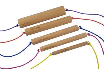 WOODDOG Round Stick With String - Hundetræning