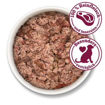 Herrmann's Wild Pur 100 % Vildt 200g - Vådfoder til Hund