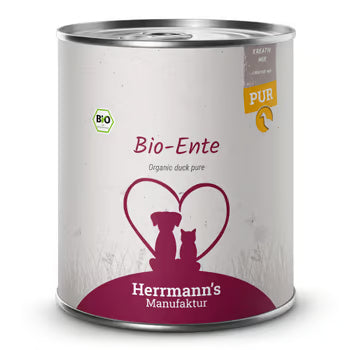 Herrmann's Ente Pur 100 % Økologisk And 400g - Vådfoder