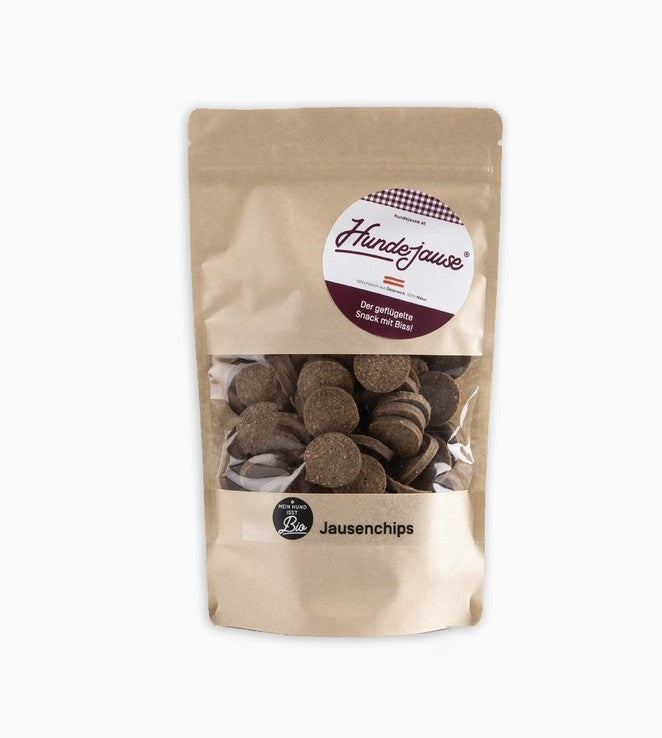 Hundejause Bio Chips 200g  - Økologiske godbidder fra Østrig