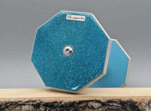 LG Glitter Apport - Lydighedsapport - Hundesport.  Mange farver.