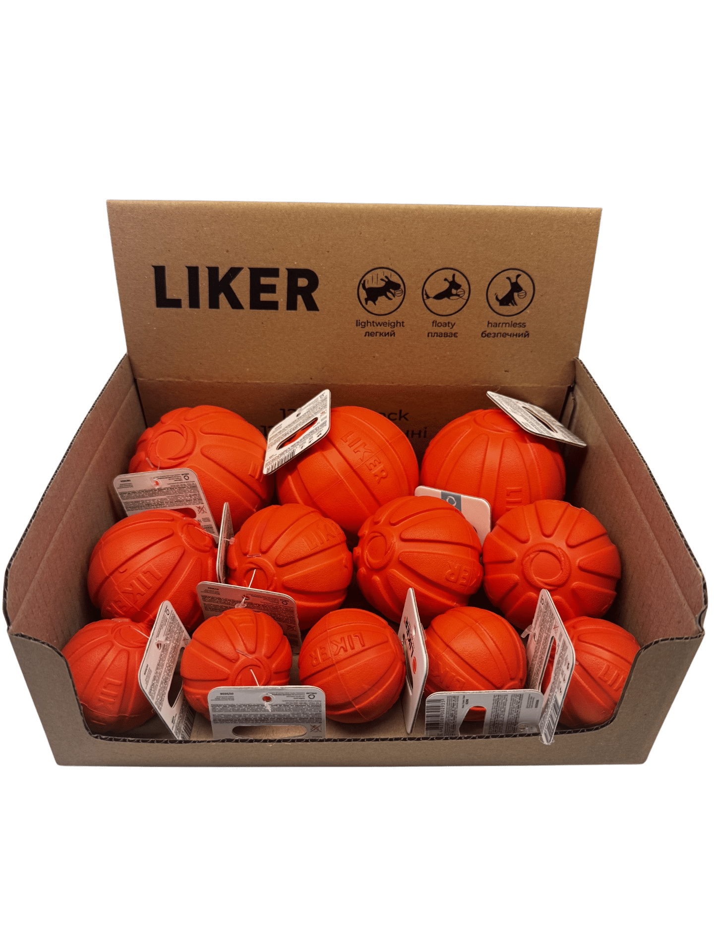 Liker Ball - Soft bold til hunde