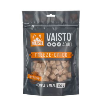MUSH Vaisto Grå  - frysetørret fuldfoder 250g