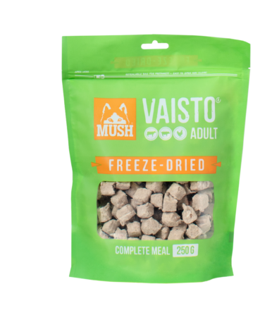 MUSH Vaisto Grøn - frysetørret fuldfoder 250g