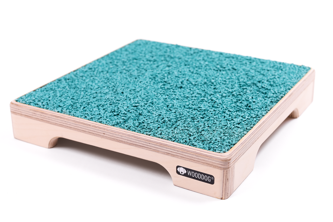 WOODDOG PRO Low Square Platform - 30x30x5cm - Lydighedstræning