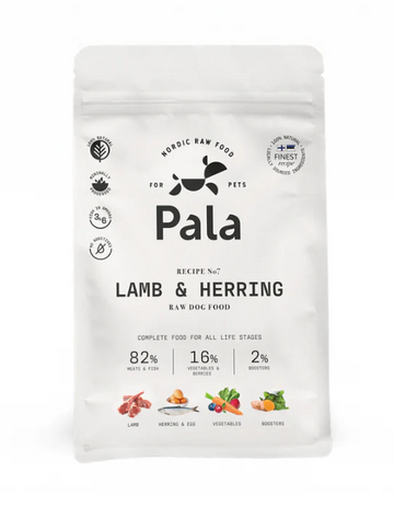 Pala Recipe # 7 Lam og sild - Raw Food Godbidder
