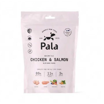 Pala Recipe #2 Kylling & Laks 1kg - Råfoder