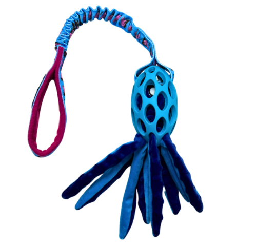 Paws Made Tuggerpus Bungee with Octopus Crinkle
