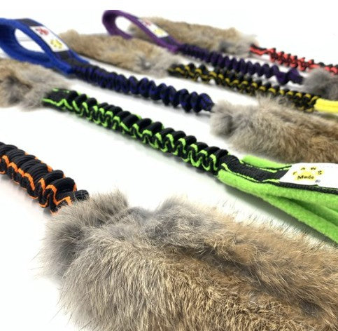 Paws Made™ Rabbit Bungee Tug - Belønningslegetøj