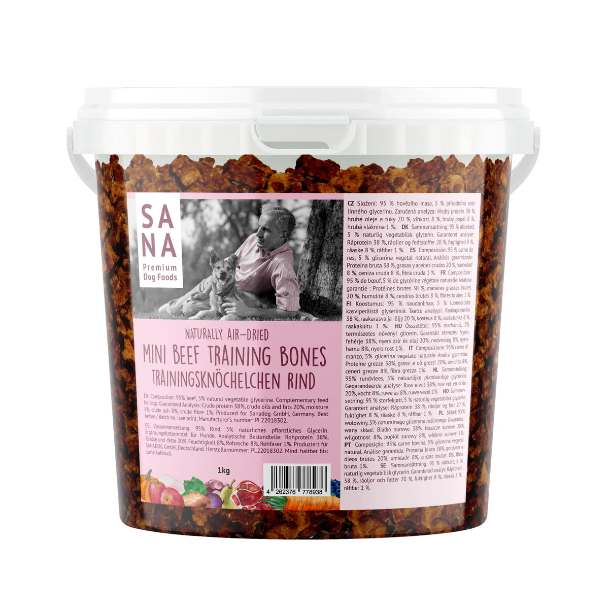 SANA Okse Godbidder - Storkøb 1 kg