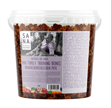 SANA Træningsgodbidder Kalkun - STORKØB. 1 kg