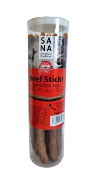 SANA Beef Sticks. 300g 10 stk.
