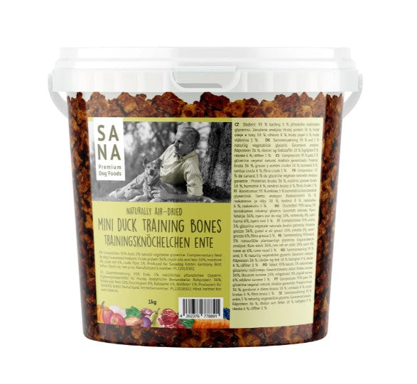 SANA Training Treats Duck - BULK. 1 kg