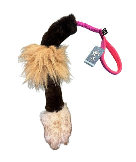 Sirius Big Fur Mix - Luksus belønningslegetøj med 55cm ægte pels.