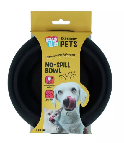 Excellent Pets No-Spill Bowl 300 ml-  Skvulpefri hundeskål