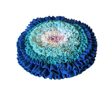 Snusemåtte Blomst Blue- Aktivering til hunde