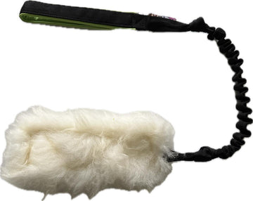 Psy Bungee Tug med ægte pels - Belønningslegetøj til hundesport