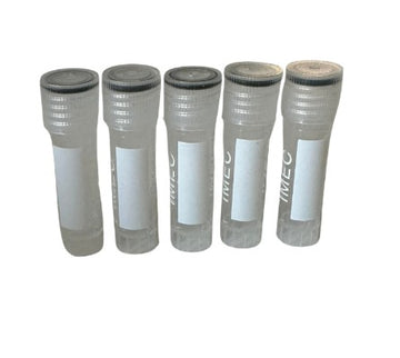 Scent tubes med hul i låget, 2ml - 5 stk. Nose Work træning