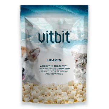 Vitbit Tørret Torsk 80 g - 100 % Naturlige Godbidder