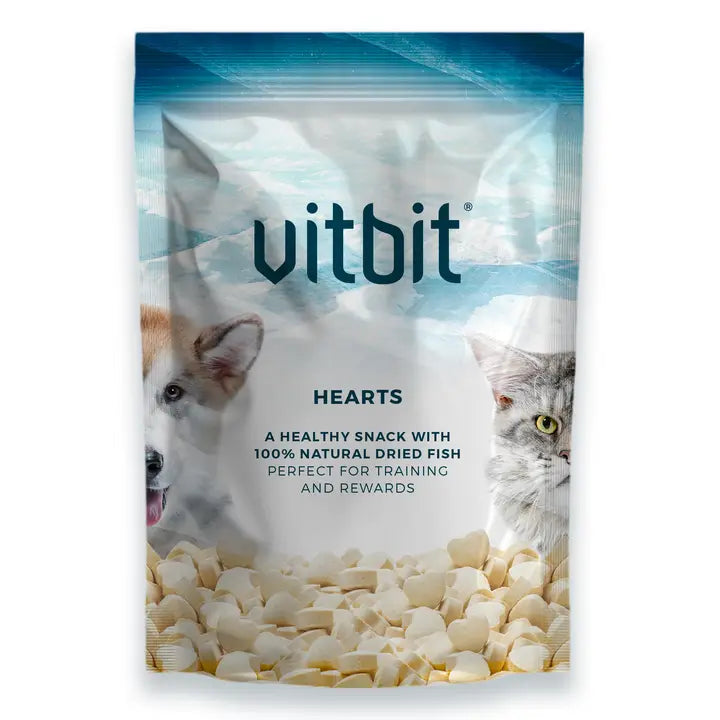 Vitbit Tørret Torsk 80 g - 100 % Naturlige Godbidder